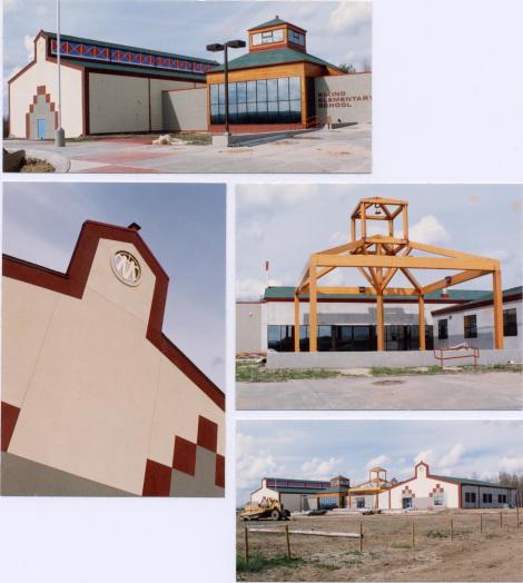 Early images of the school (courtesy of Bruce Koliger)