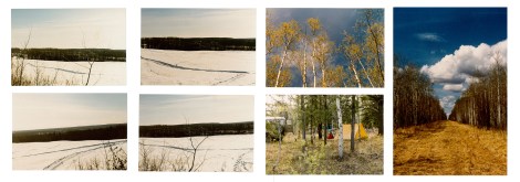Inspirational photos taken by design architect Yoshi Natsuyama, including image of his tent where he camped for a number of days while learning more about Kikino's history and Métis culture