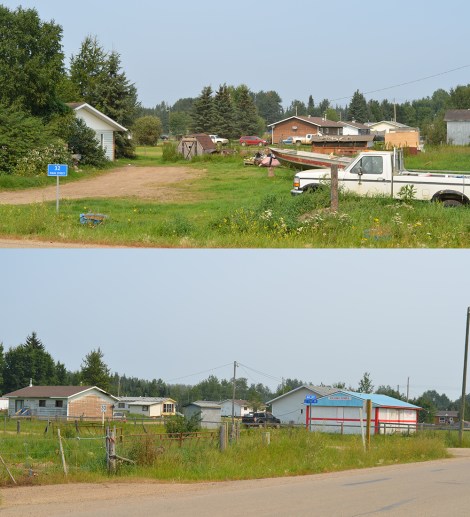 Homes near the community centre