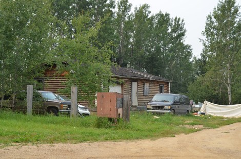 Older log house at Gift Lake