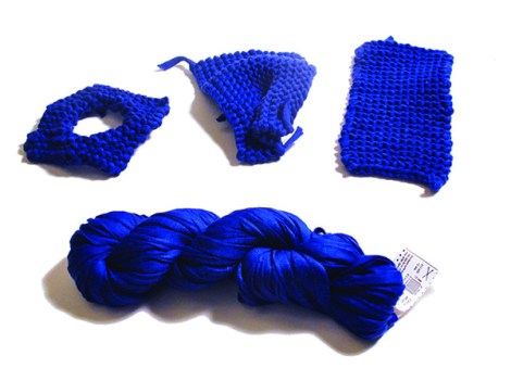 Yarn was used by Shaw-Collinge as an exploratory method of formal and programmatic design