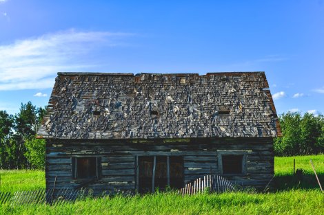 Métis Folk House, Batoche, Saskatchewan (Photo: J Surkan)